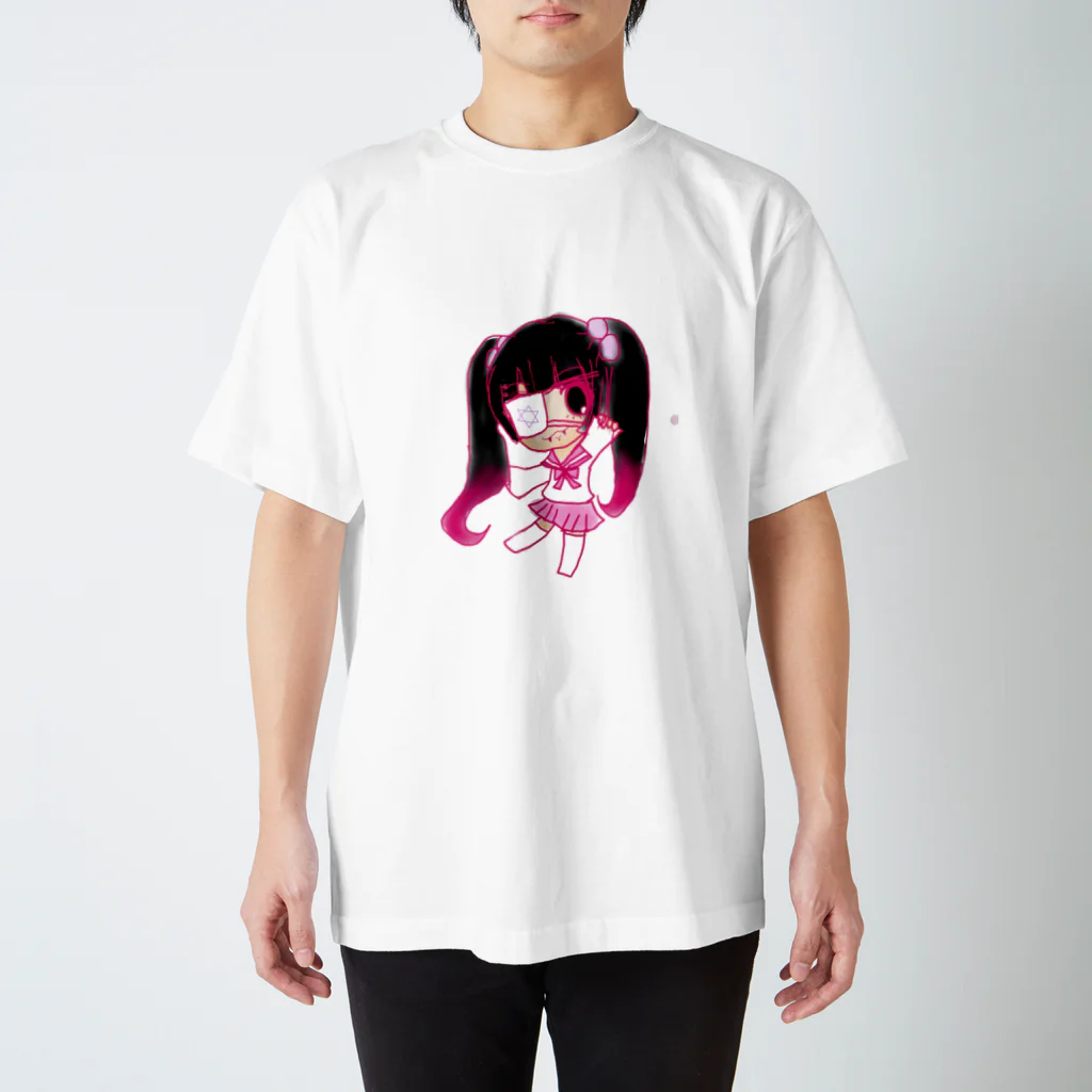 dach1xxxのバンギャちゃん【背景なし】 スタンダードTシャツ