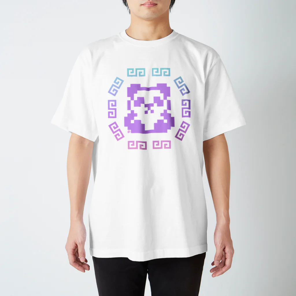 ヌンの8BITぐるぐるぱんだ Regular Fit T-Shirt