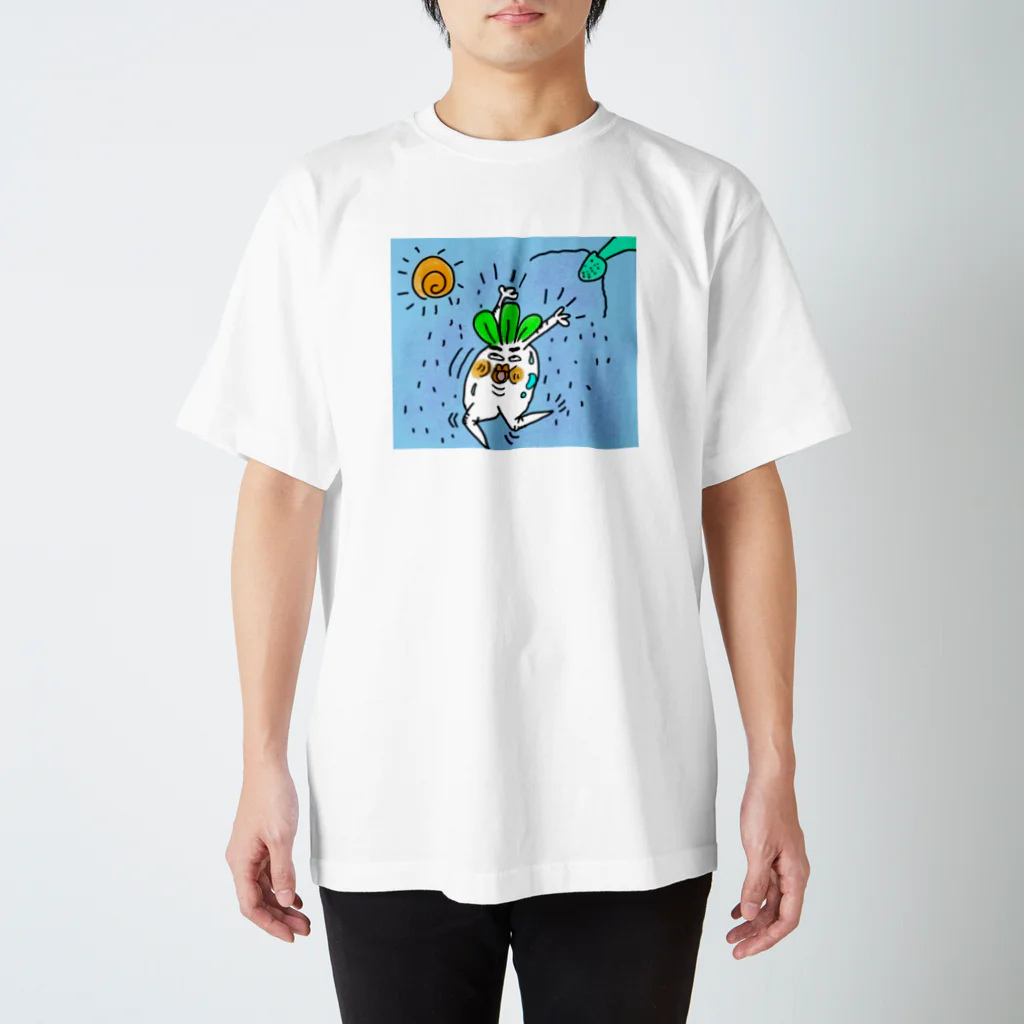 OMOROYAの大根の夏 Regular Fit T-Shirt