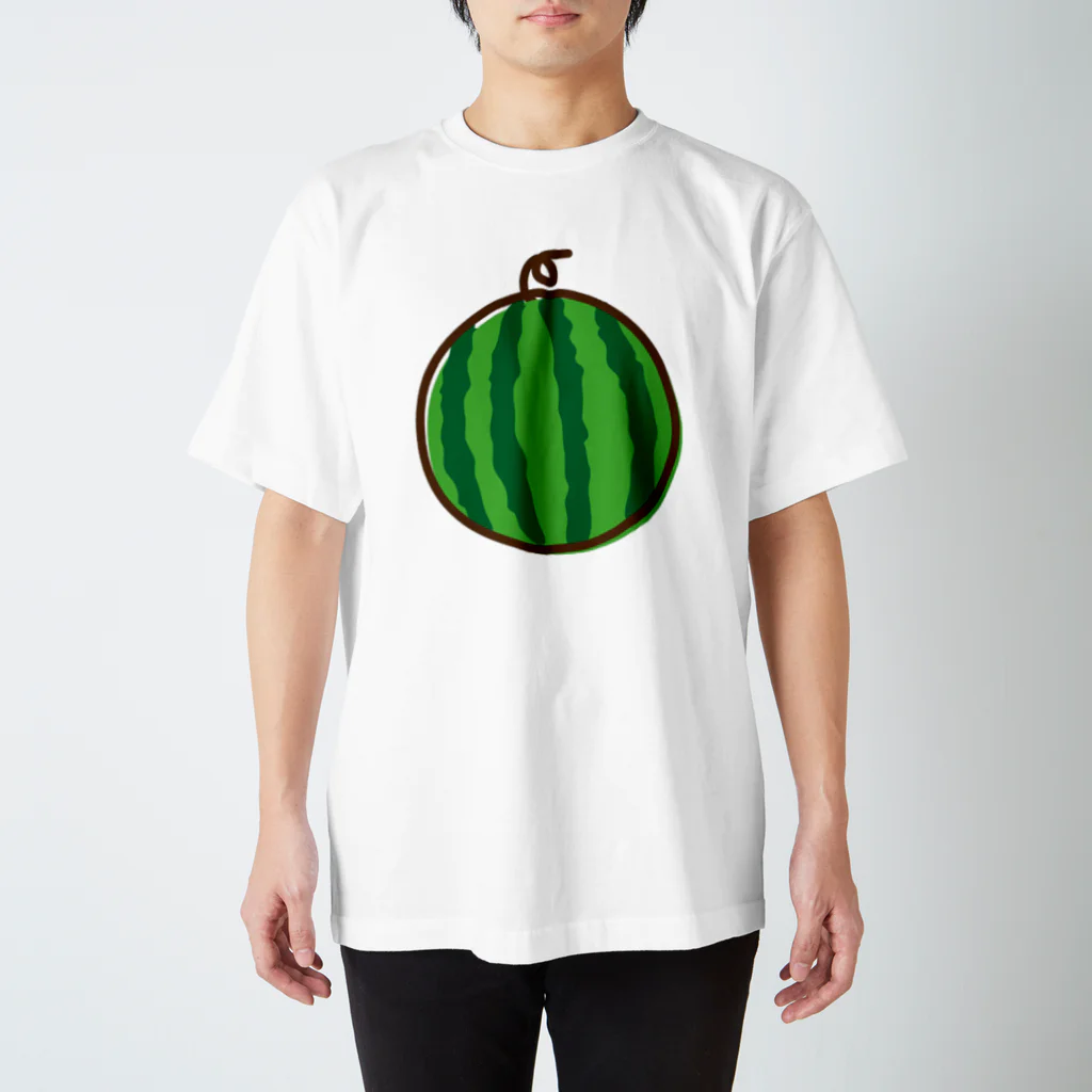 mariのスイカ Regular Fit T-Shirt