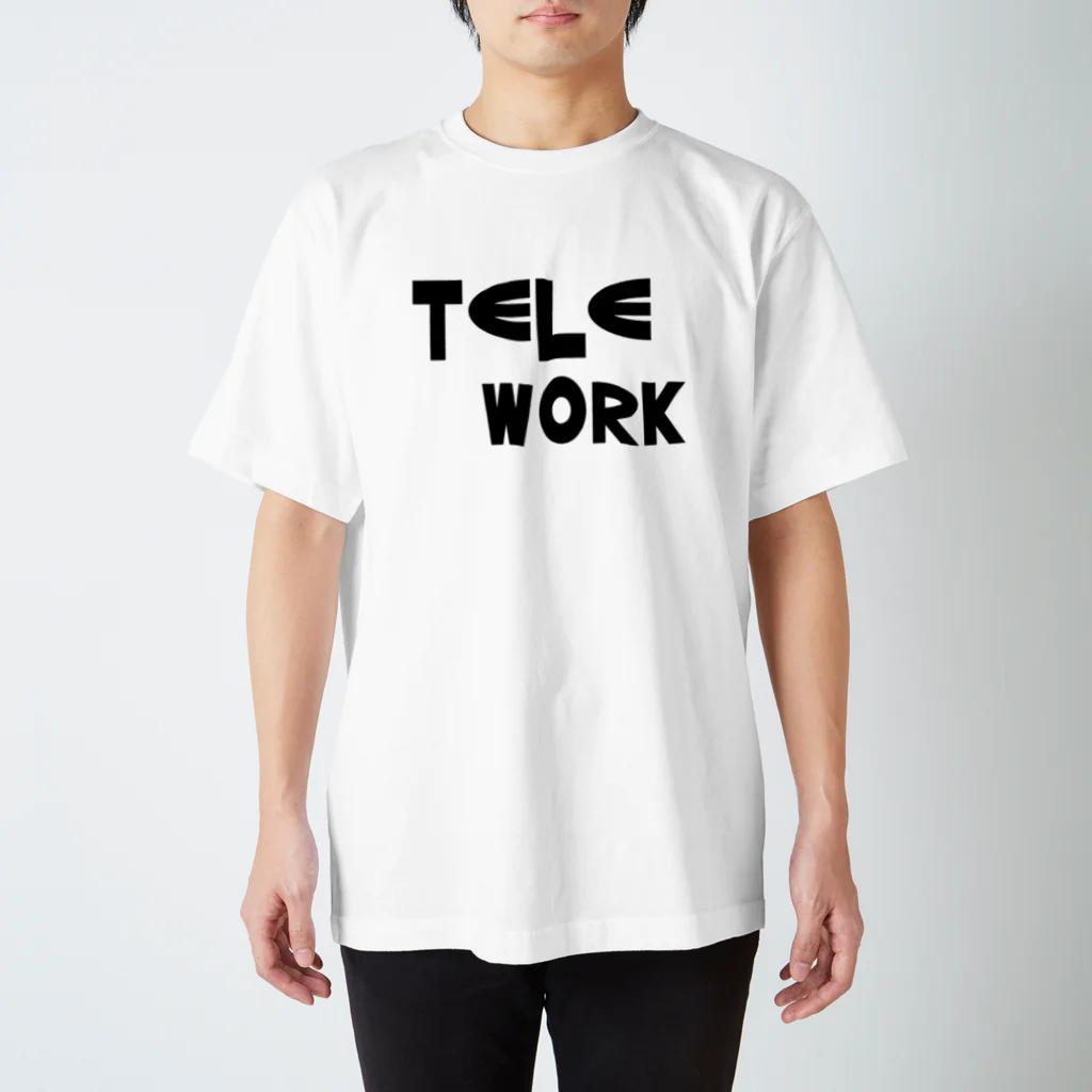 airabuwoのTELEWORK スタンダードTシャツ