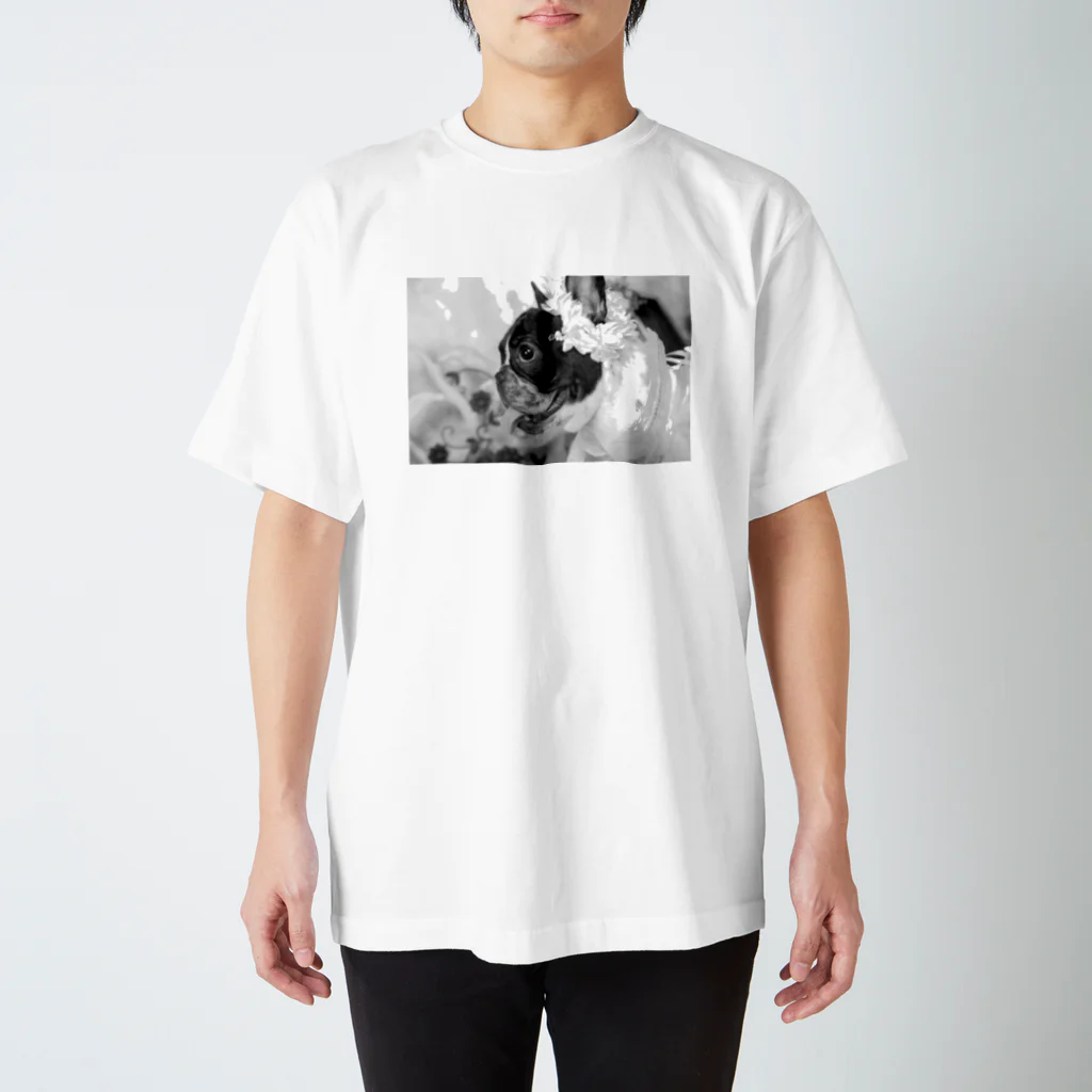 chieeeeeのうめしろくろ Regular Fit T-Shirt