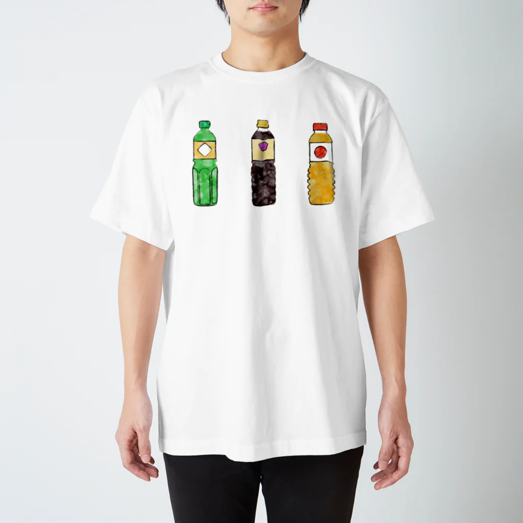 3chikoの酒としょうゆとみりん スタンダードTシャツ