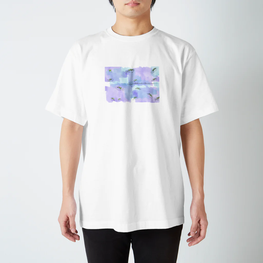 Serendipity -Scenery In One's Mind's Eye-の水槽のアベニーパファー スタンダードTシャツ