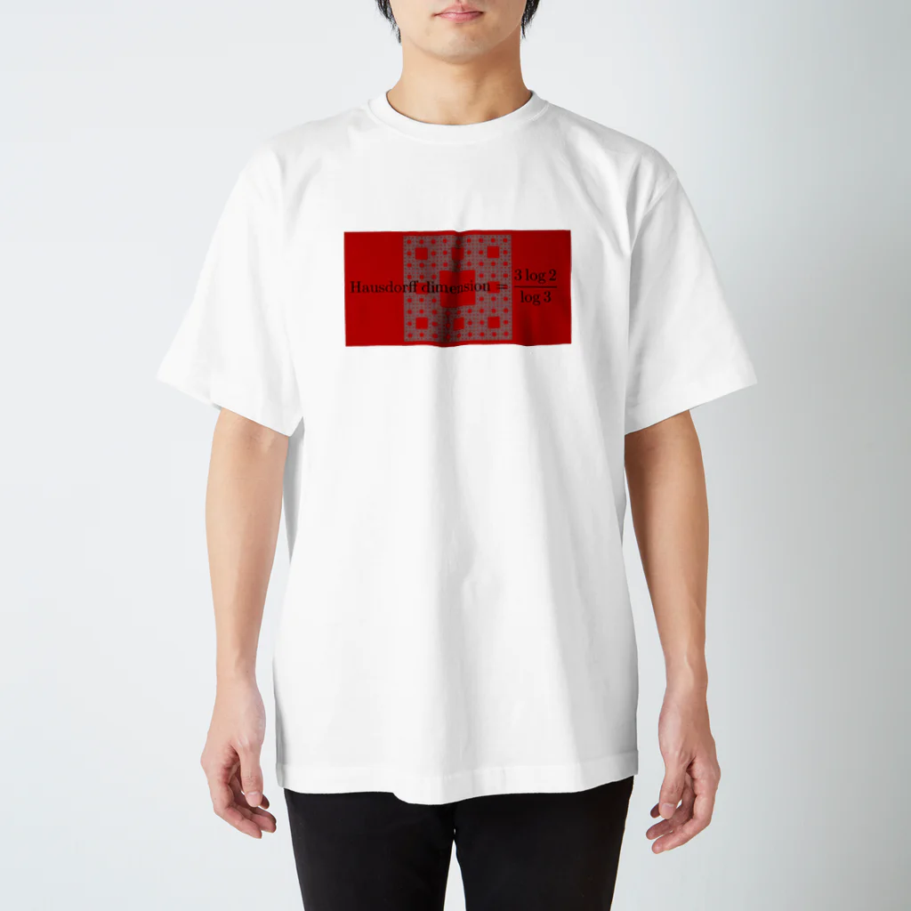 ζWalker/Shiunのシェルピンスキーカーペット スタンダードTシャツ