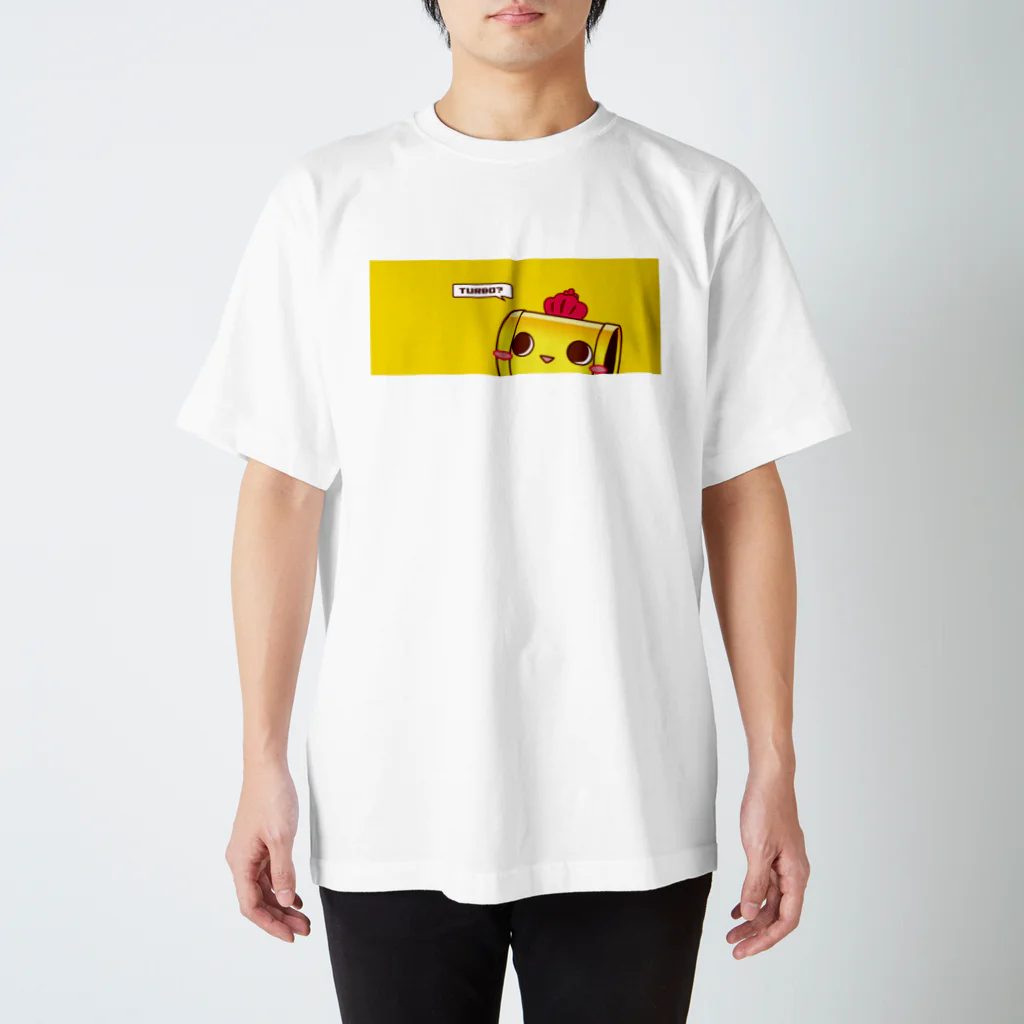 スリーセブンターボ(公式)のひょっこりドカン君 Regular Fit T-Shirt