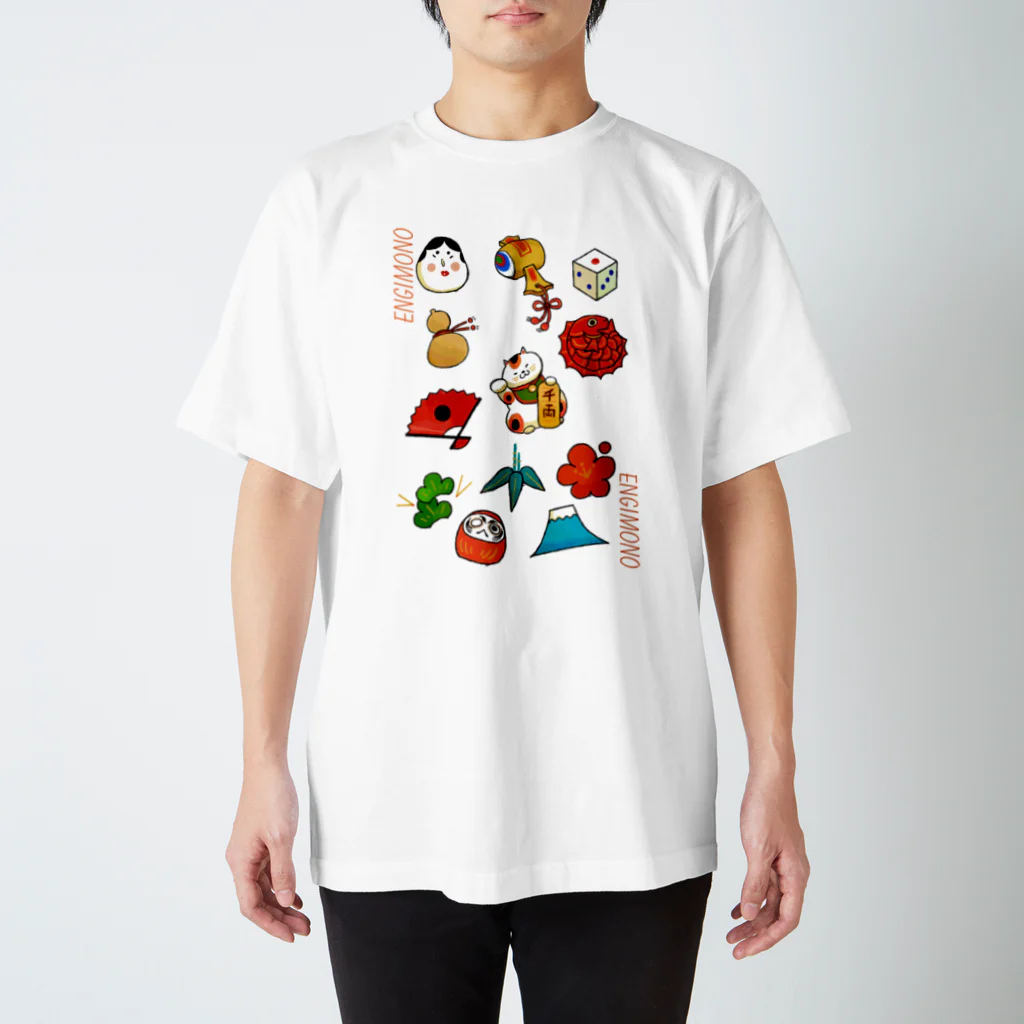 ワニマックスの縁起物 Regular Fit T-Shirt