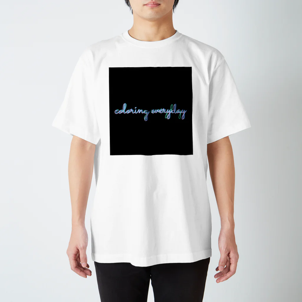 カピバラのcoloring everyday スタンダードTシャツ