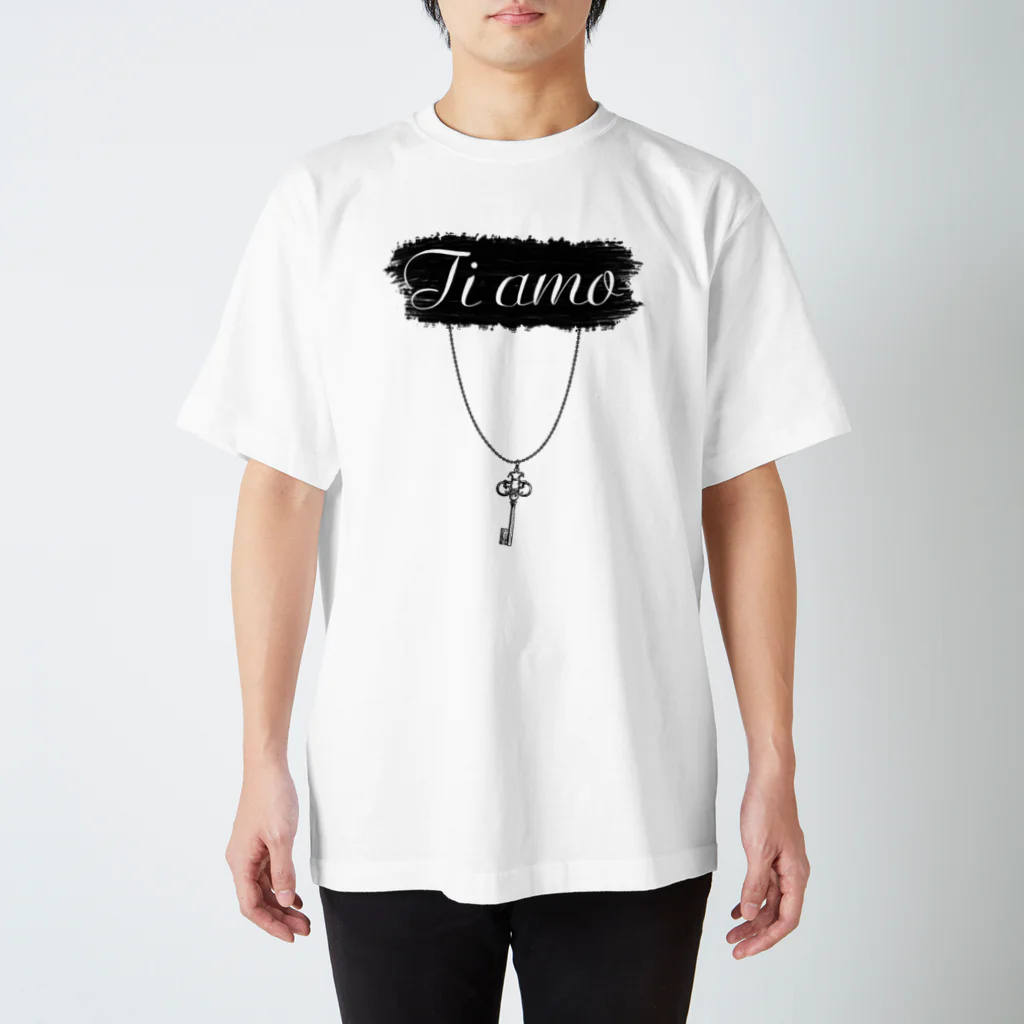 Mr.RightのAmore&Tiamo ペアルック Regular Fit T-Shirt