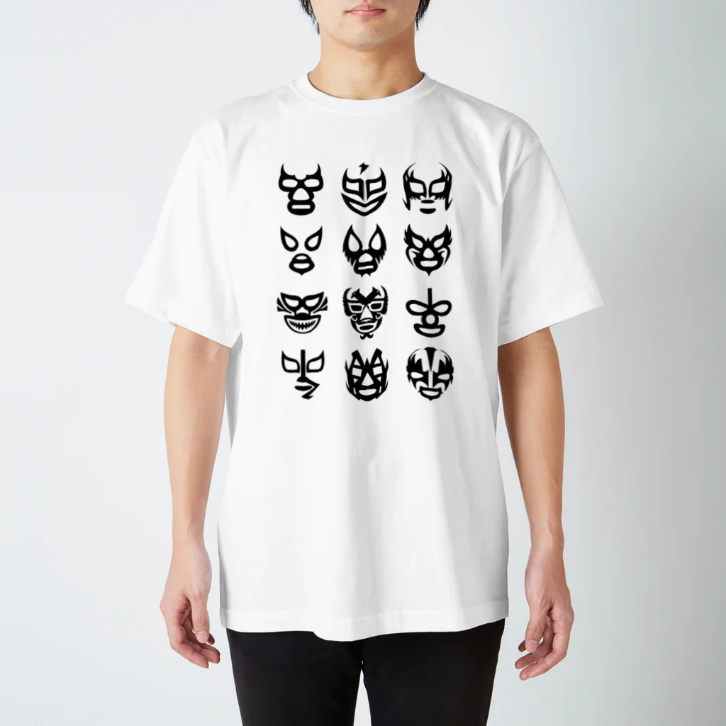 LUCHAのMASKMANS12 スタンダードTシャツ