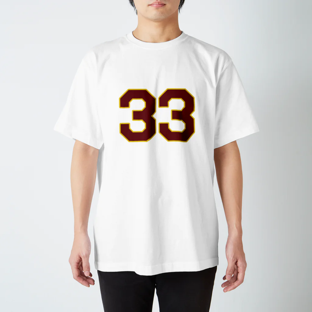 B/Bのアメフト33 Regular Fit T-Shirt