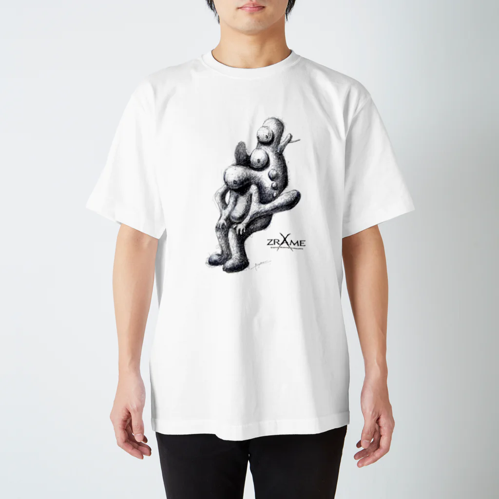 zrame-RYOのzrame.graphic.goods Regular Fit T-Shirt