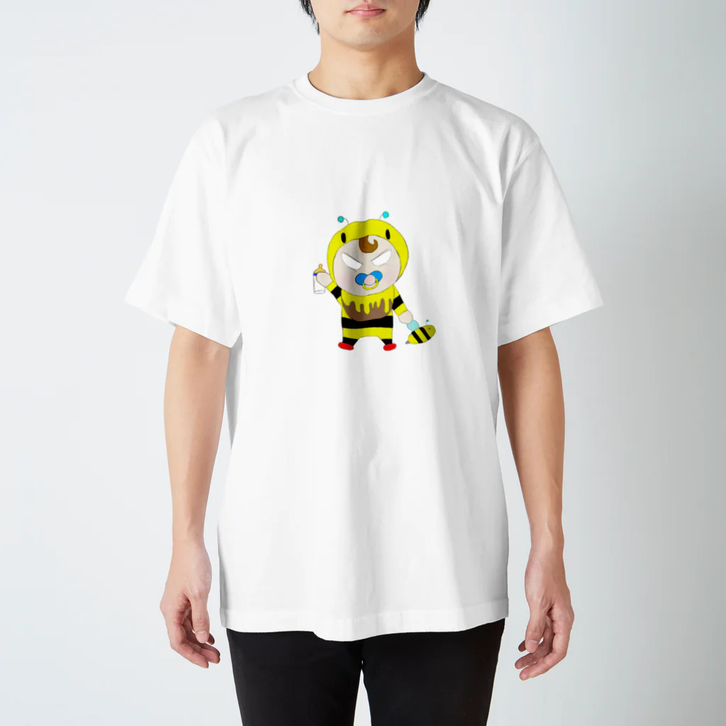 ぶんぶん🐝🧫のぶんぶんベイビー スタンダードTシャツ