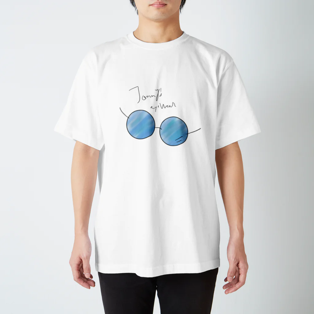 けんじkenji Tシャツ販売所のエディズデイズ　ジョニーのメガネ Regular Fit T-Shirt