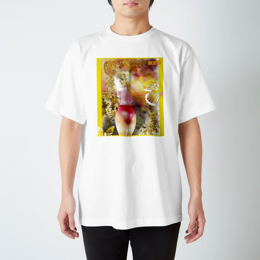 ダーティ・松本「エロ魂！」の美蝶　Michiyo スタンダードTシャツ