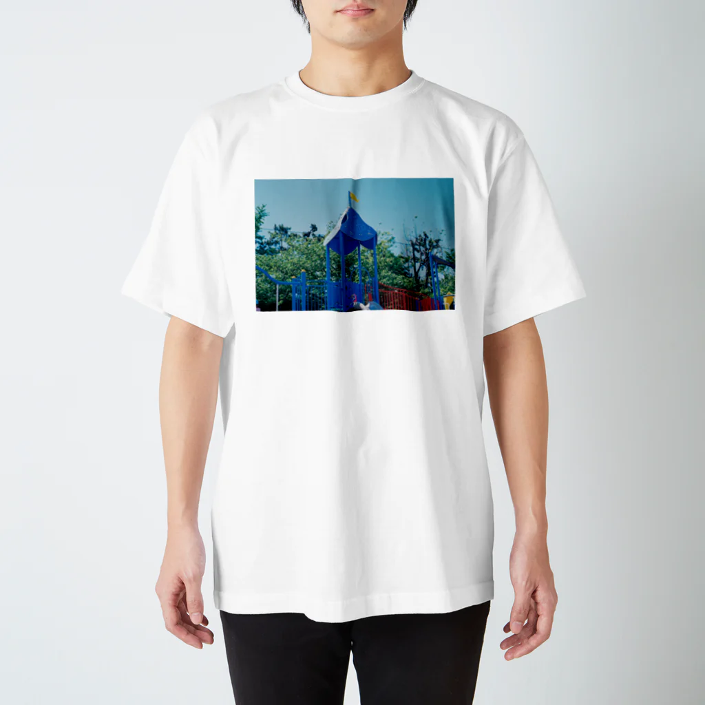 OTOFUのブルー スタンダードTシャツ