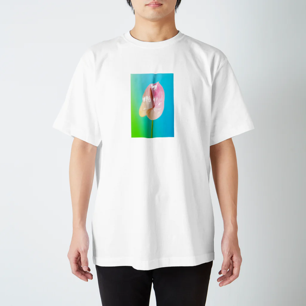 ShotaMiyakeの花の写真(アンスリウム) Regular Fit T-Shirt