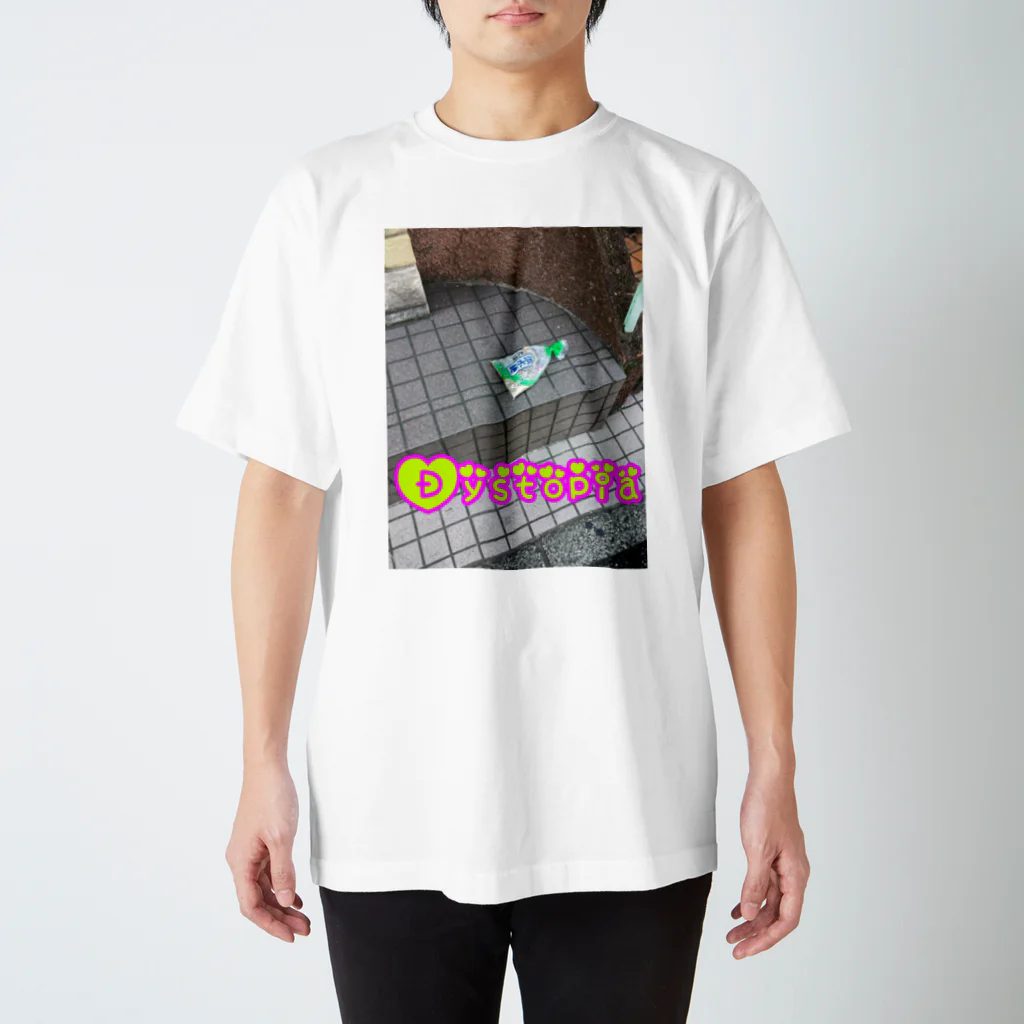 小林真人👾まこっちゃん👾のdystopia スタンダードTシャツ