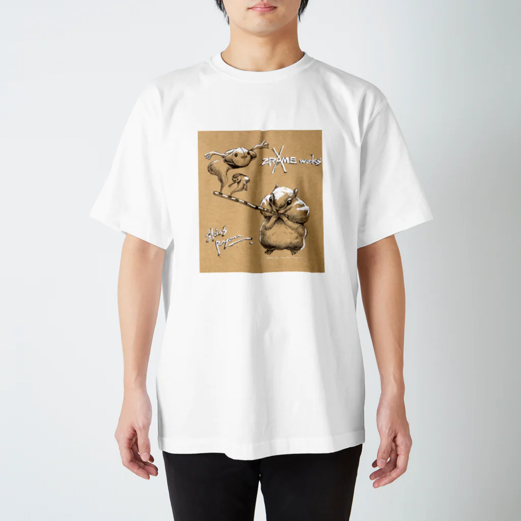 zrame-RYOのzrame.graphic.goods スタンダードTシャツ