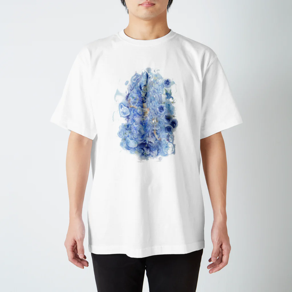 はやとのvague blue Regular Fit T-Shirt