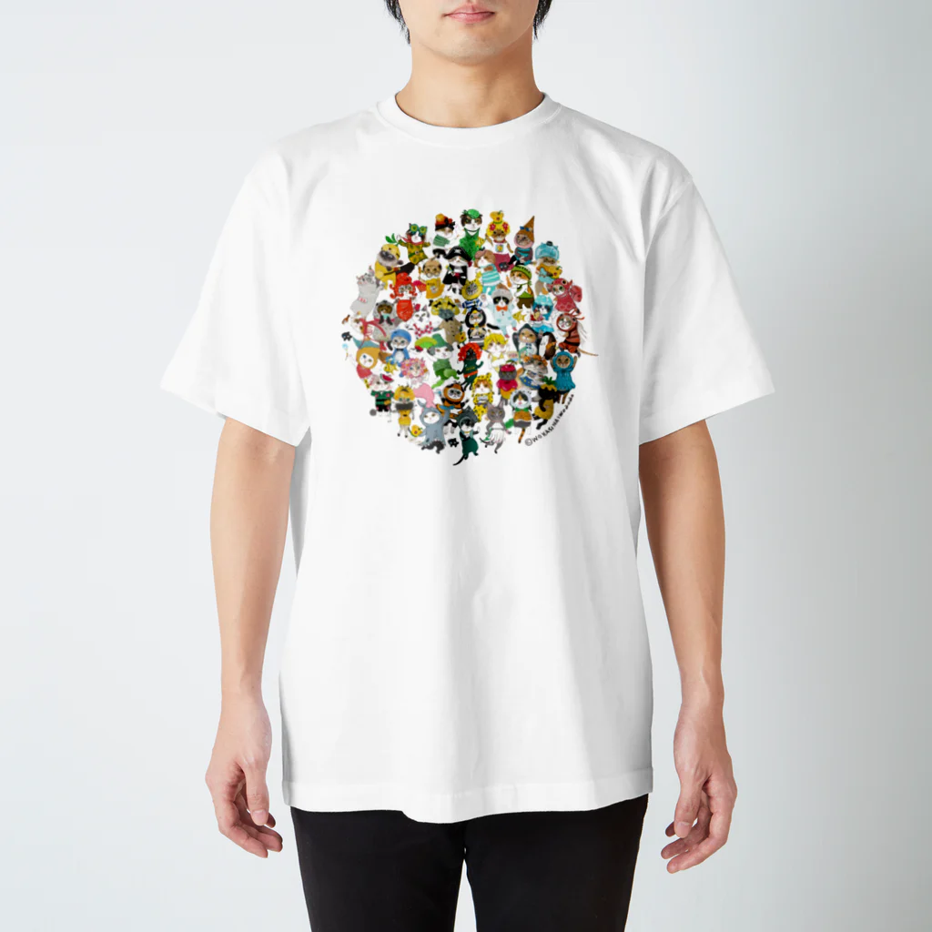 wokasinaiwoの2018ヲカシなマリンクラブ集合 スタンダードTシャツ