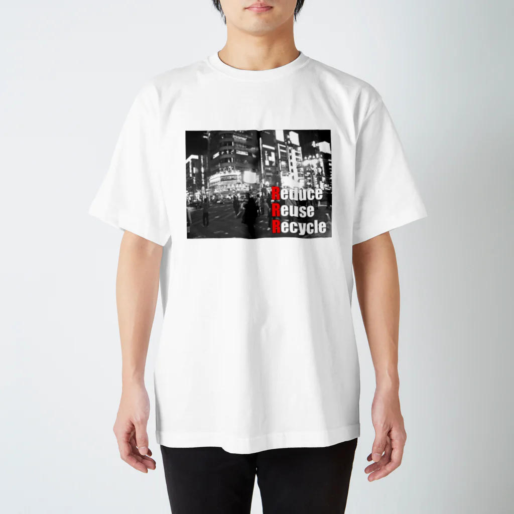 いわフォトのReduce Reuse Recycle Regular Fit T-Shirt