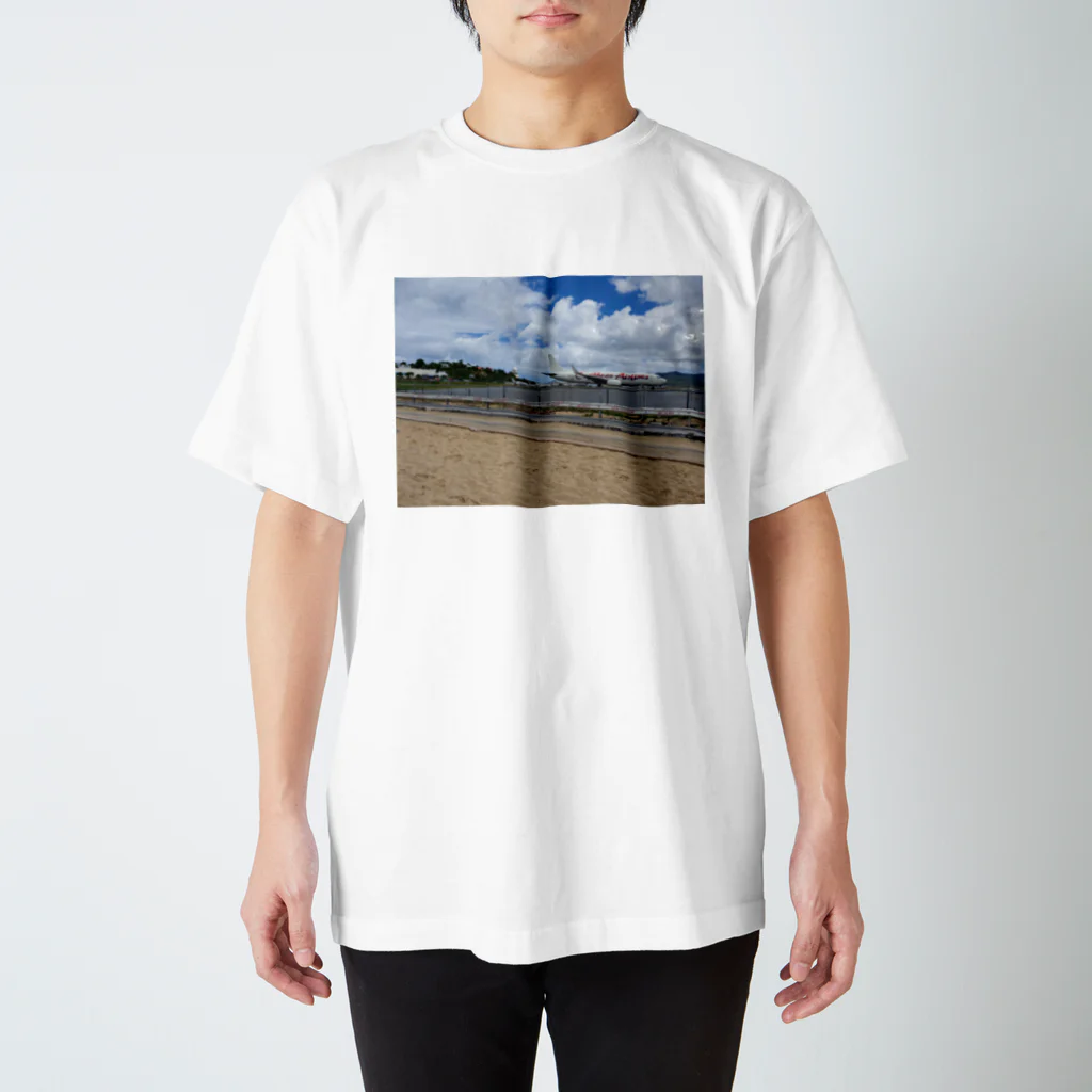 CRUISE SHIPのAirport beach Regular Fit T-Shirt