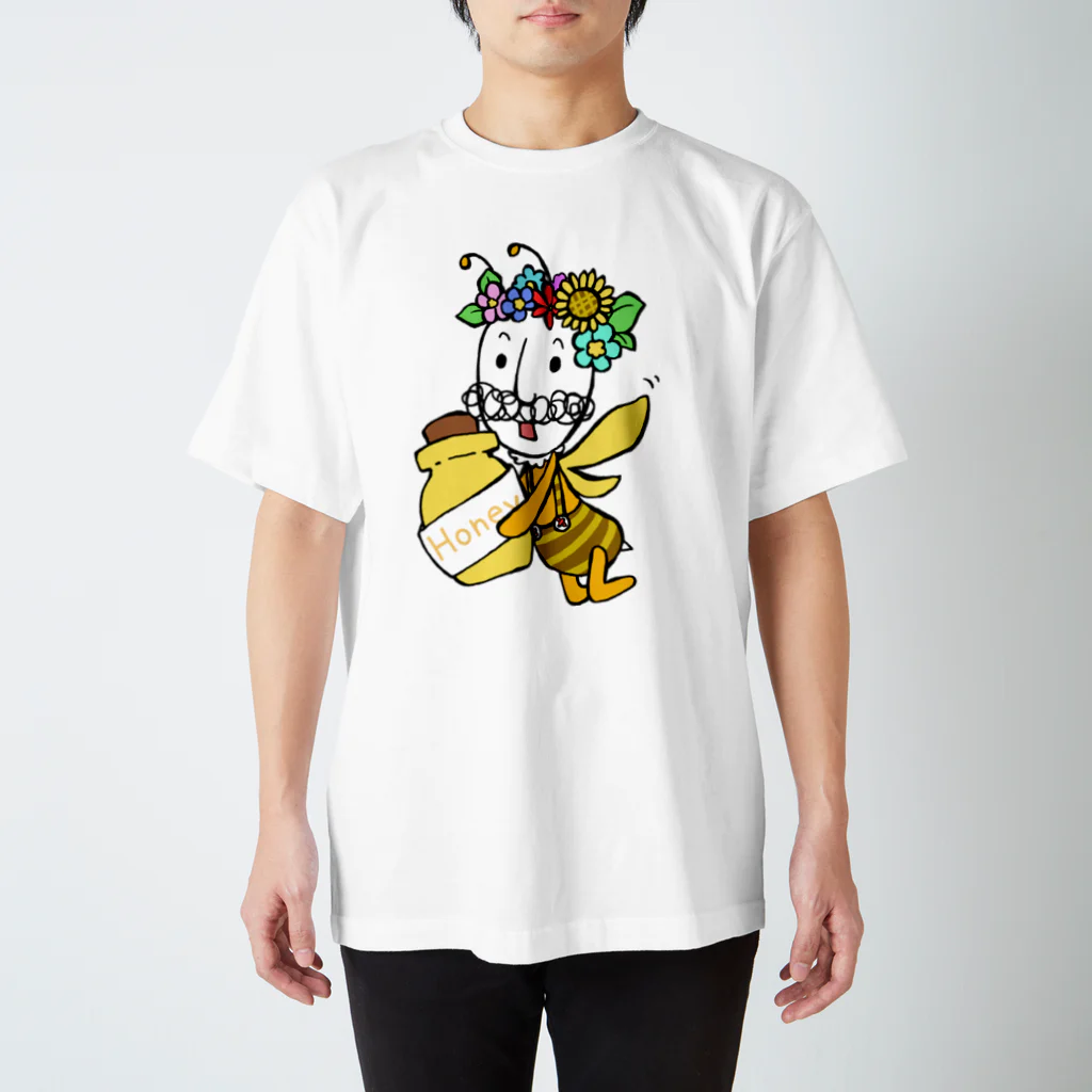 みあまゆあの紳士もしゃひげ◆ハニー スタンダードTシャツ