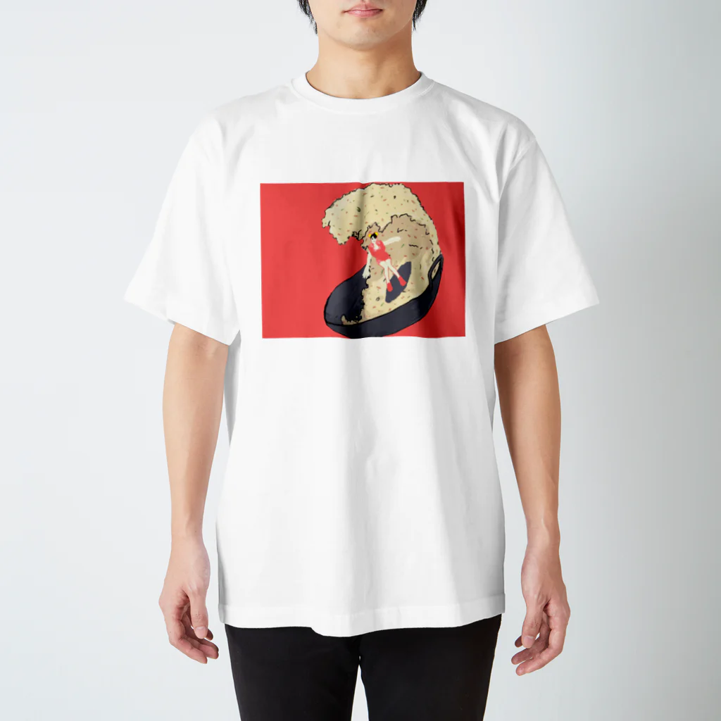 Danke Shoot Coffeeの炒飯衝浪少女2 Regular Fit T-Shirt
