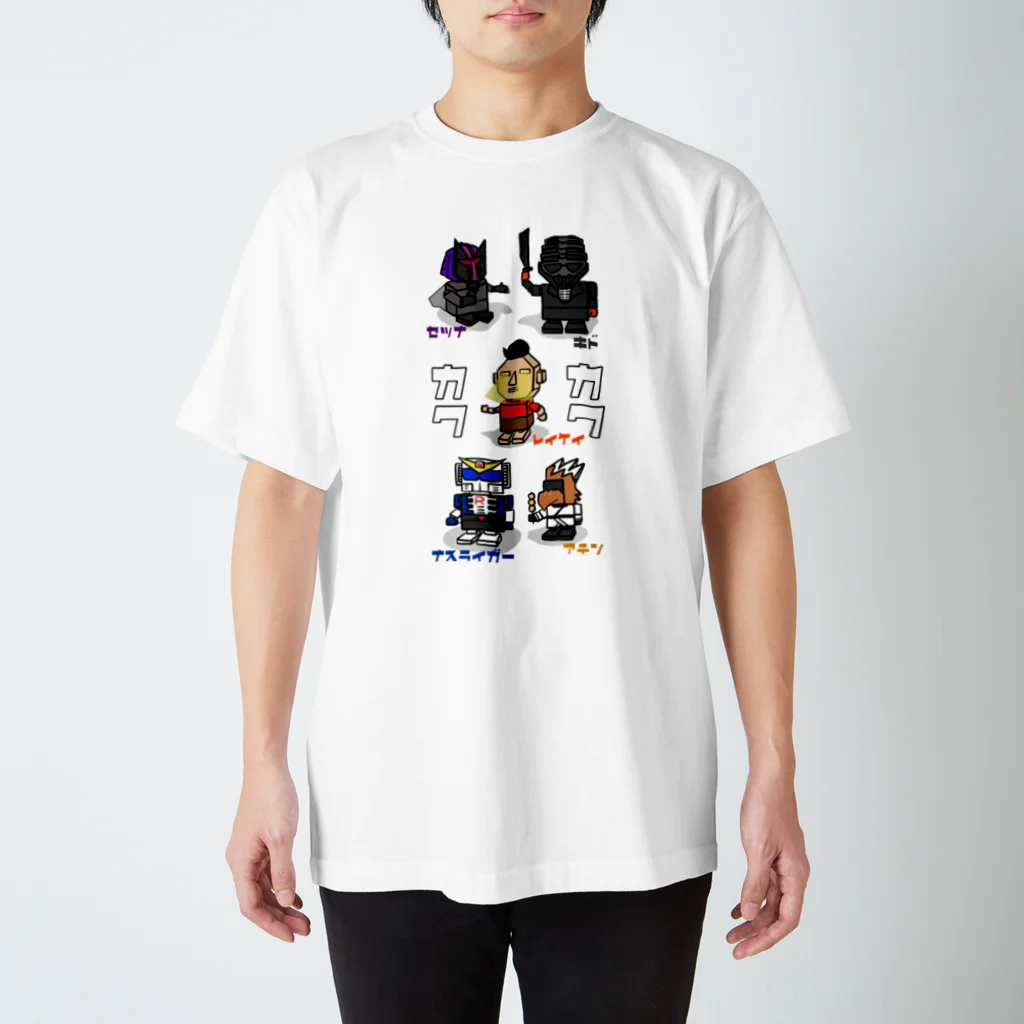 Raykay (れいけい)のカクカクシリーズ Regular Fit T-Shirt