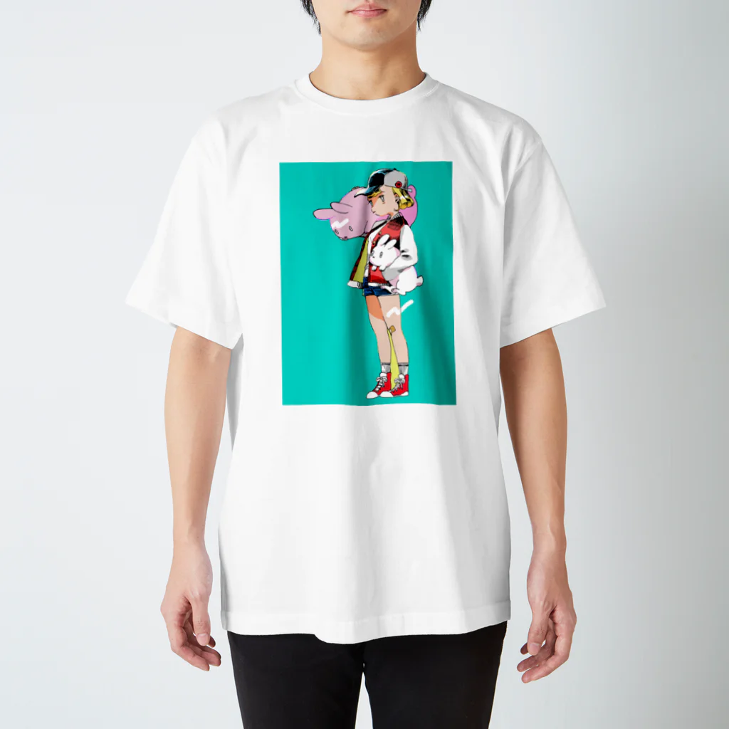 Crab_000のうさぎ Regular Fit T-Shirt