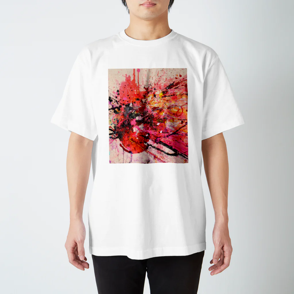 KYOKO UEMATSU  / 芸術家  植松 京子のパワーちょうちょ スタンダードTシャツ