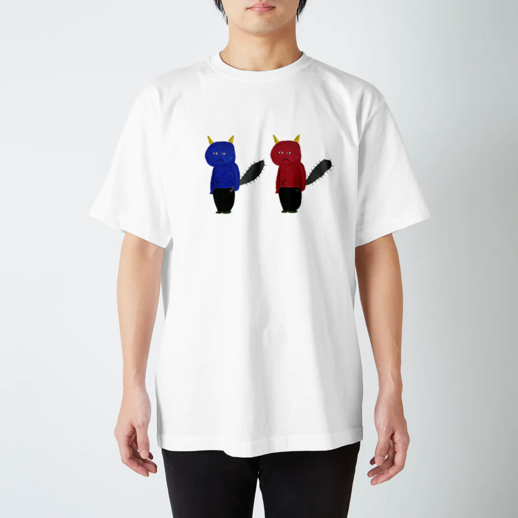 Ayane Mitsuokaの赤青鬼くん Regular Fit T-Shirt