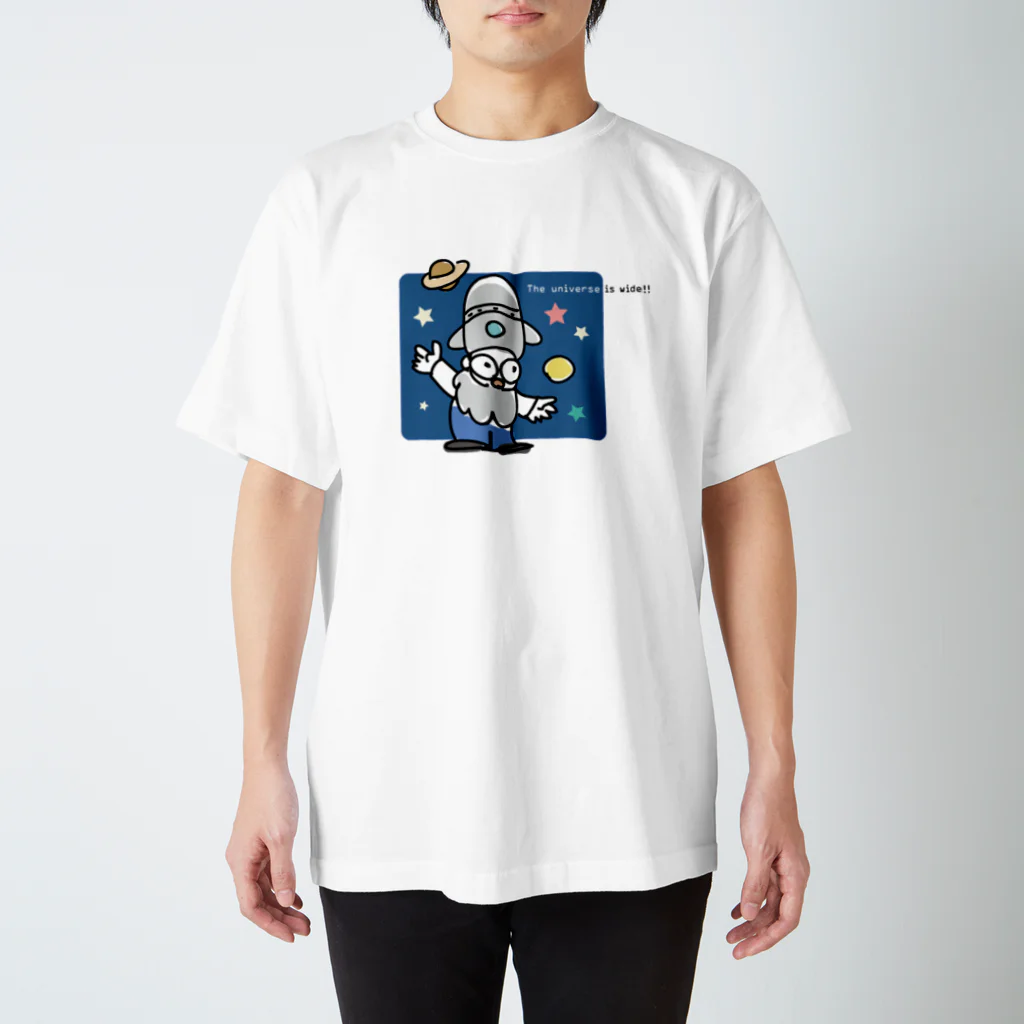 suneの宇宙に住んでるノームおじさん スタンダードTシャツ