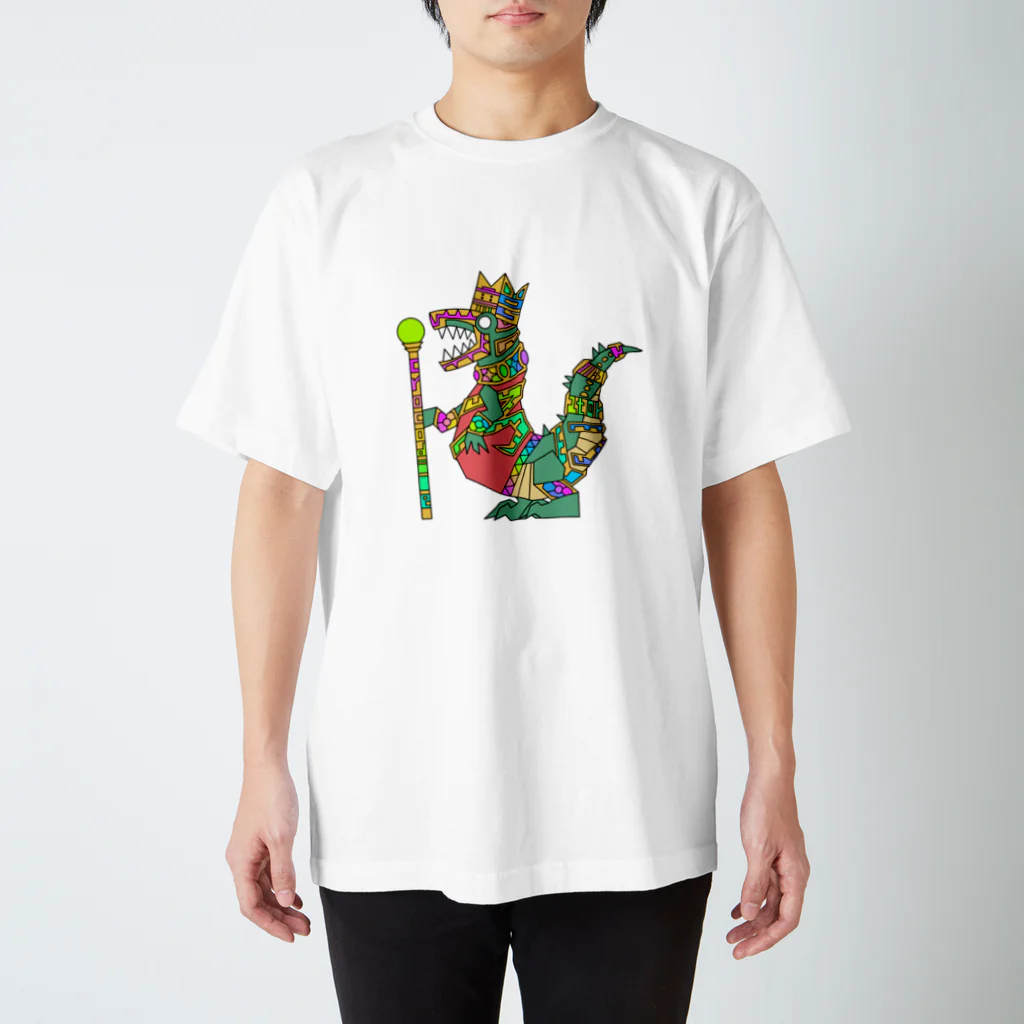 もよういぬ（グッズ販売）の２３　ワニ Regular Fit T-Shirt