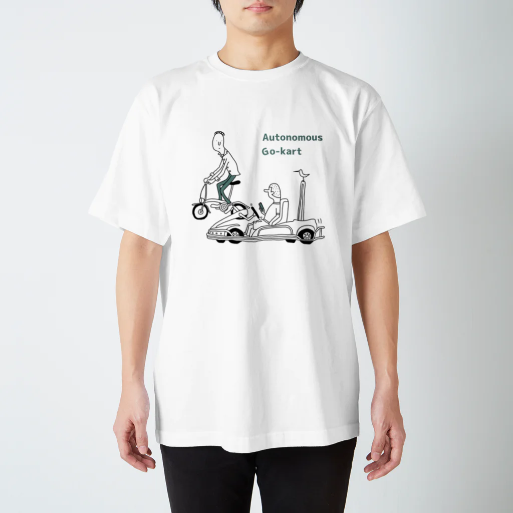 TakeLoop_goodsのAutonomous Go-kart Regular Fit T-Shirt