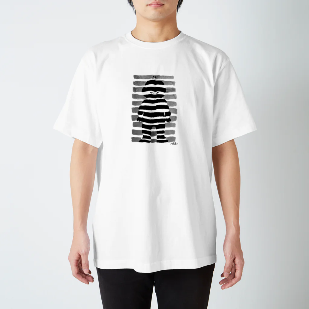 SUZURI de ぺこやのボーダーに囚われし身 Regular Fit T-Shirt