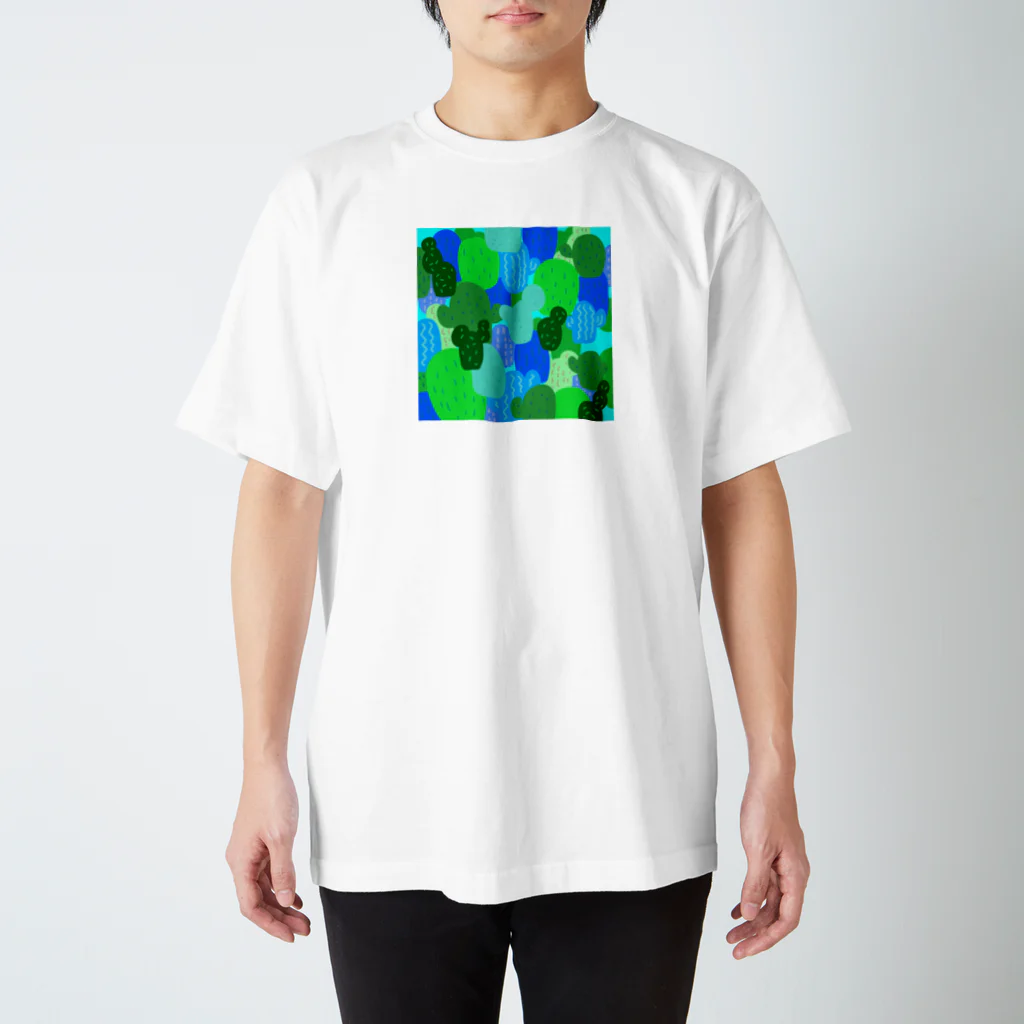 れなしやのポップ🌵サボテン Regular Fit T-Shirt