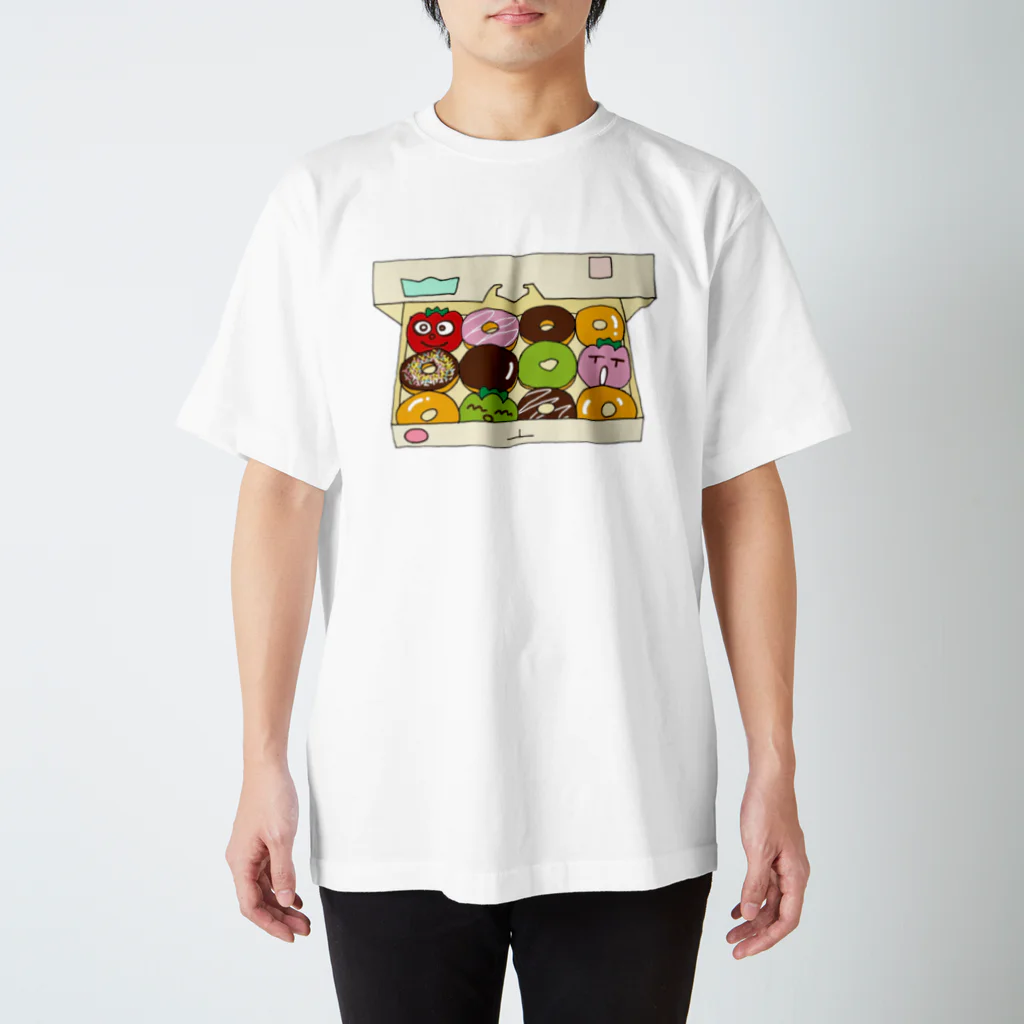 完熟トマト新聞のトマトドーナツ Regular Fit T-Shirt