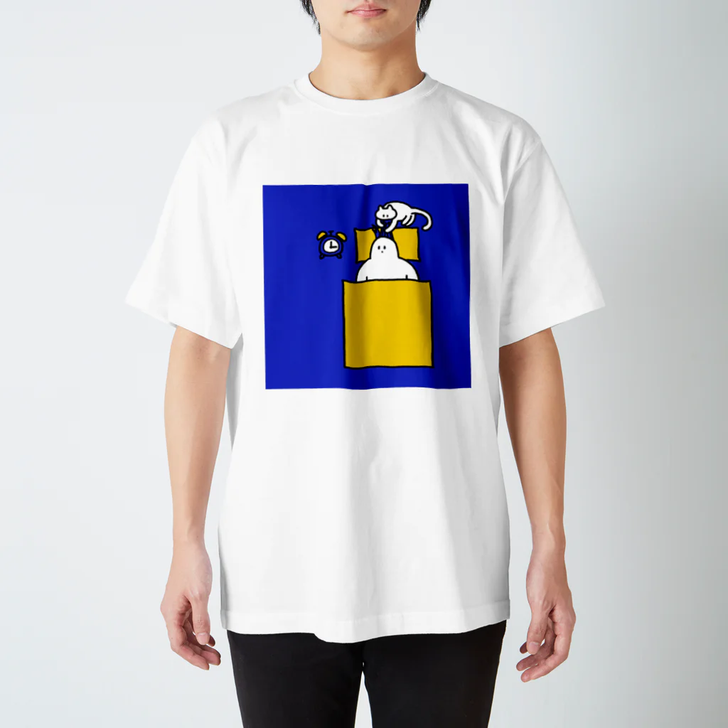 みぞぐちともやの眠れない夜きみのせいだよ スタンダードTシャツ