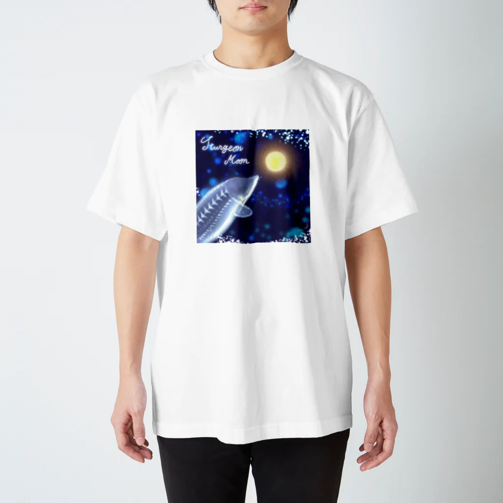 どるちぇ＊うさぎの8月《Moonシリーズ》＊Sturgeon Moon＊ Regular Fit T-Shirt