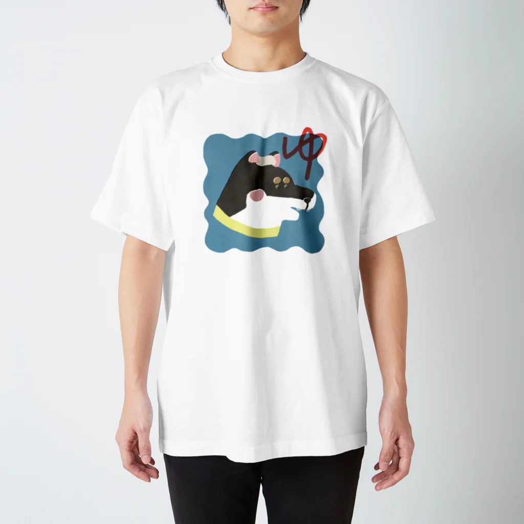 JACKY ILLUSTRATIONの銭湯 : しば湯 (黒) Tシャツ Regular Fit T-Shirt