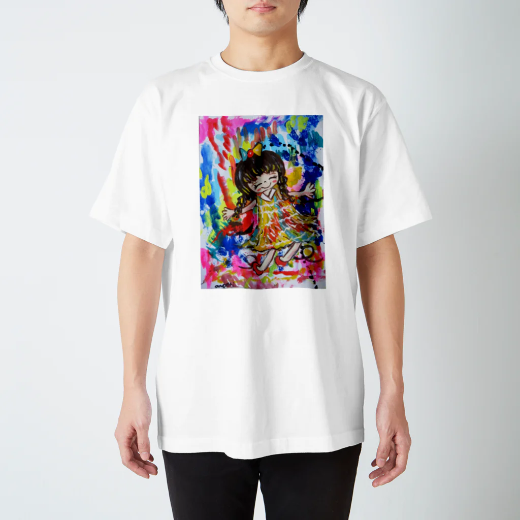 ミロクルミのカラフルガール Regular Fit T-Shirt