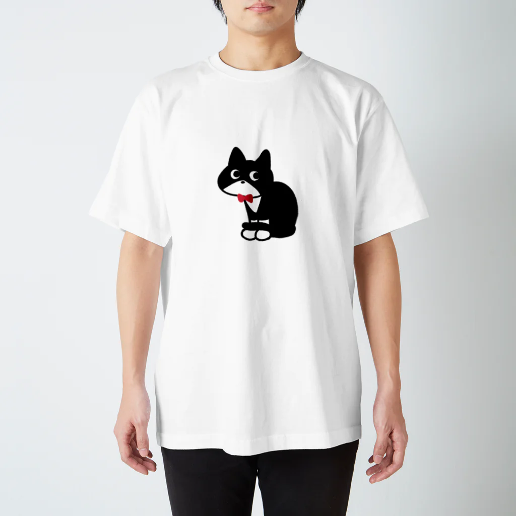 サクタローのそうちゃん赤リボン スタンダードTシャツ