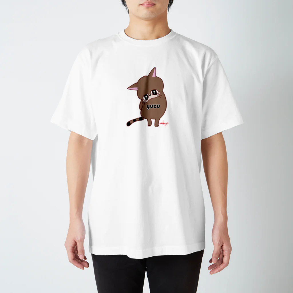 テンちゃん一家のゆずひこちゃん スタンダードTシャツ