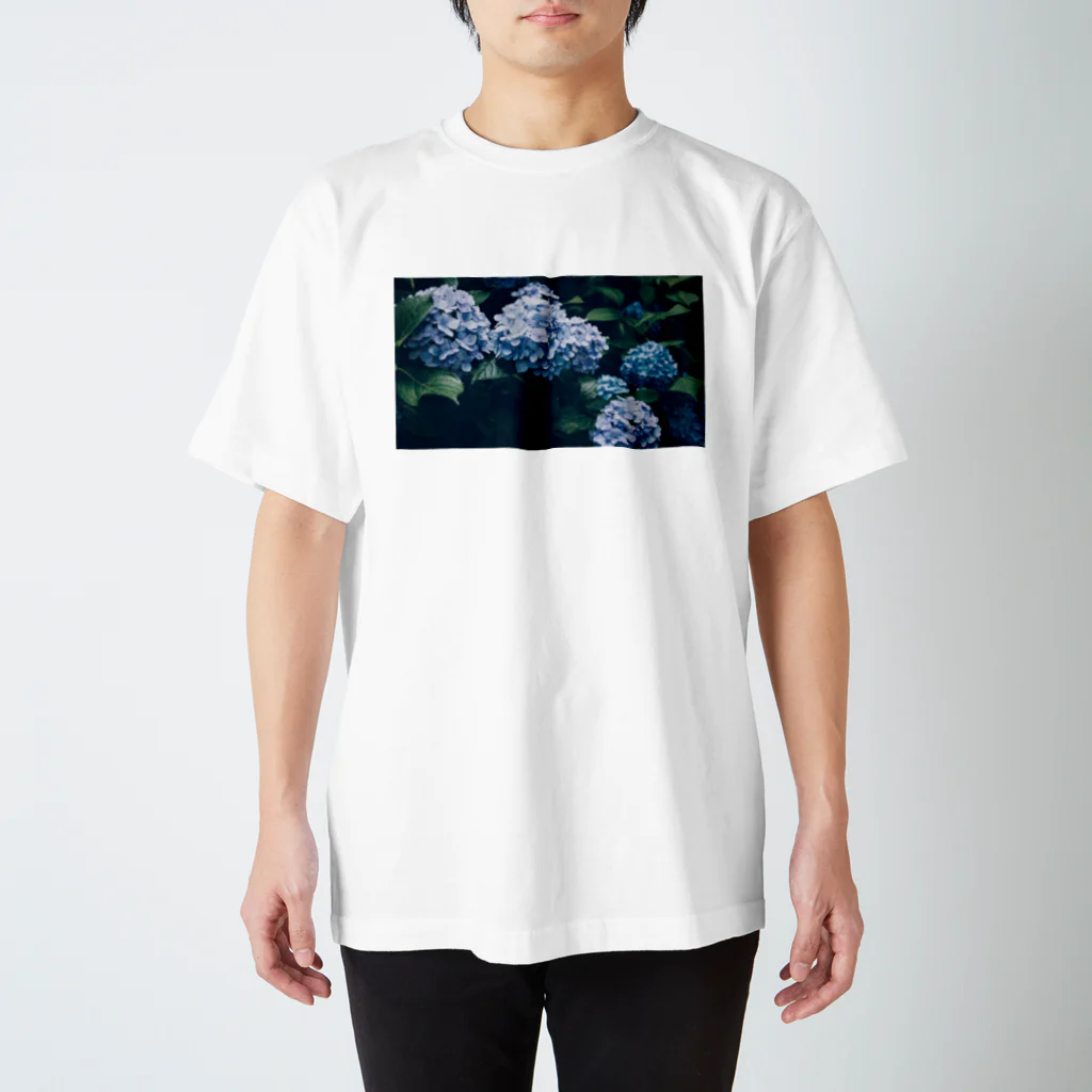 suibo.の紫陽花を愛す人へ Regular Fit T-Shirt