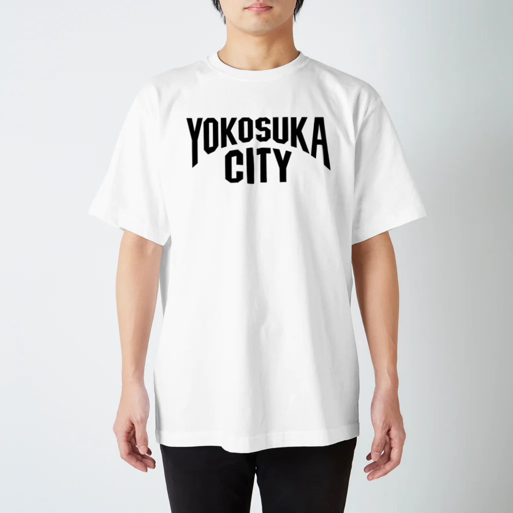 jimotyの横須賀 YOKOSUKA ヨコスカシティ スタンダードTシャツ