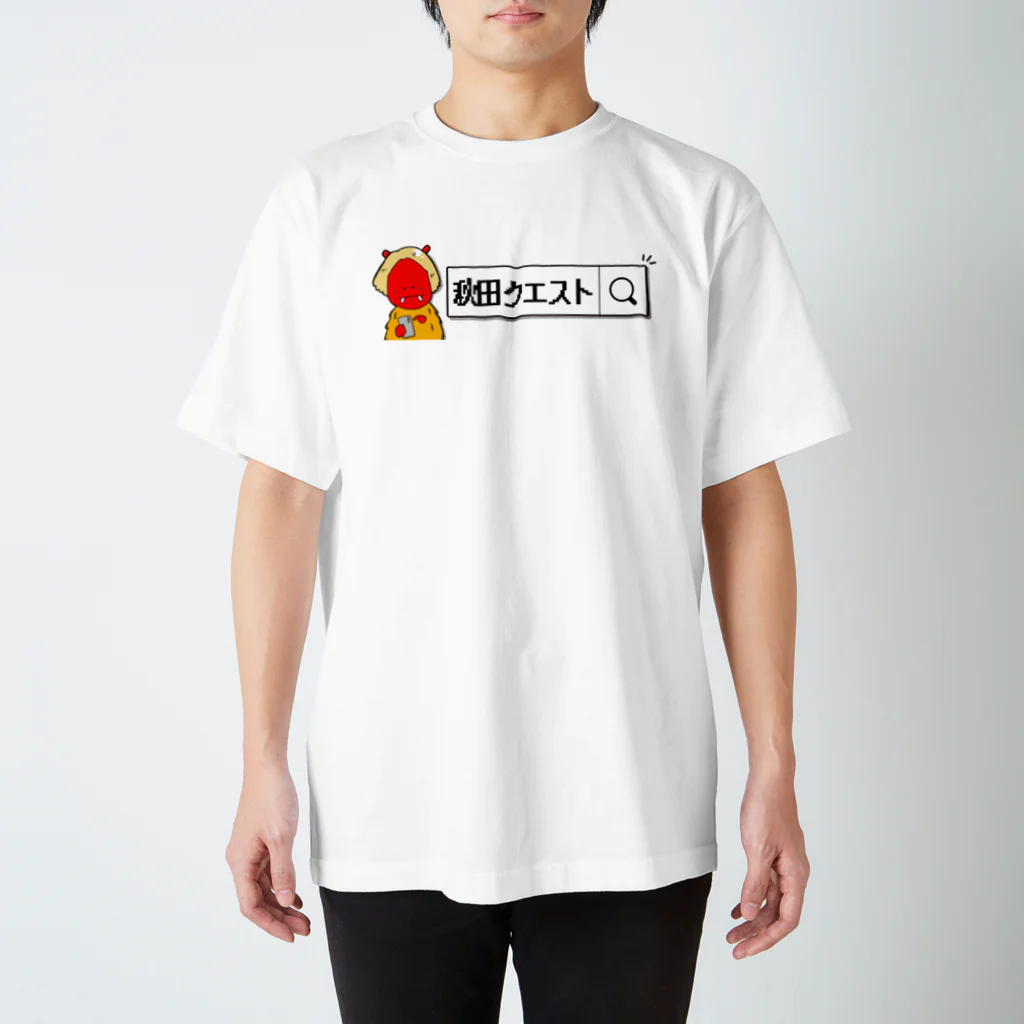 akitaquestのスマホなまはげ スタンダードTシャツ