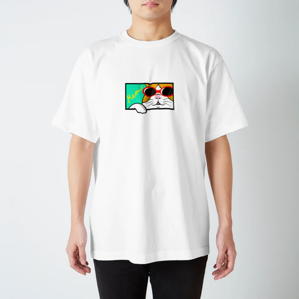 UWUMAのMEOW Regular Fit T-Shirt