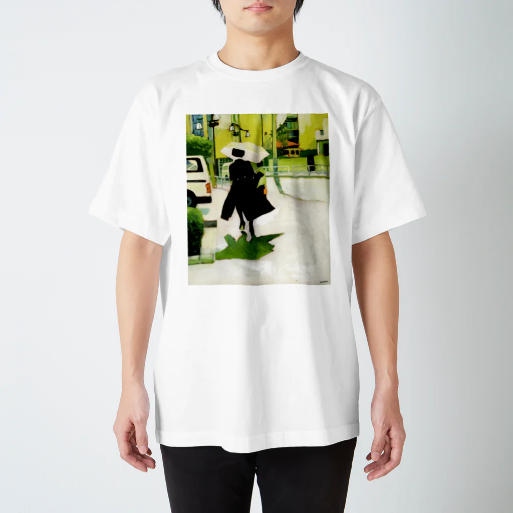 hiromichiitoのwoman in black スタンダードTシャツ